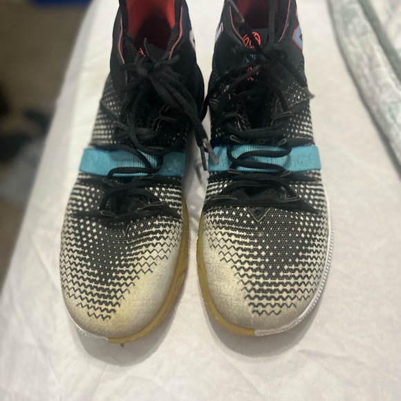 New Balance OMN1S Kawhi Leonard Baited Black Teal White Red Basketball Shoes - Picture 11 of 13